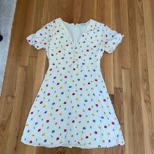 Madewell floral dress!